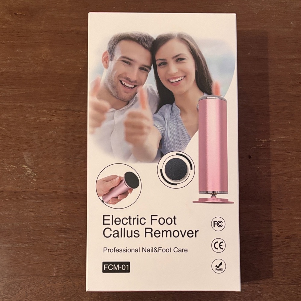 Electric Foot Callus Remover-Pink